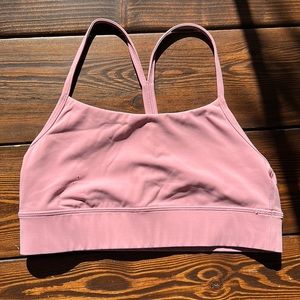 pink sports bra